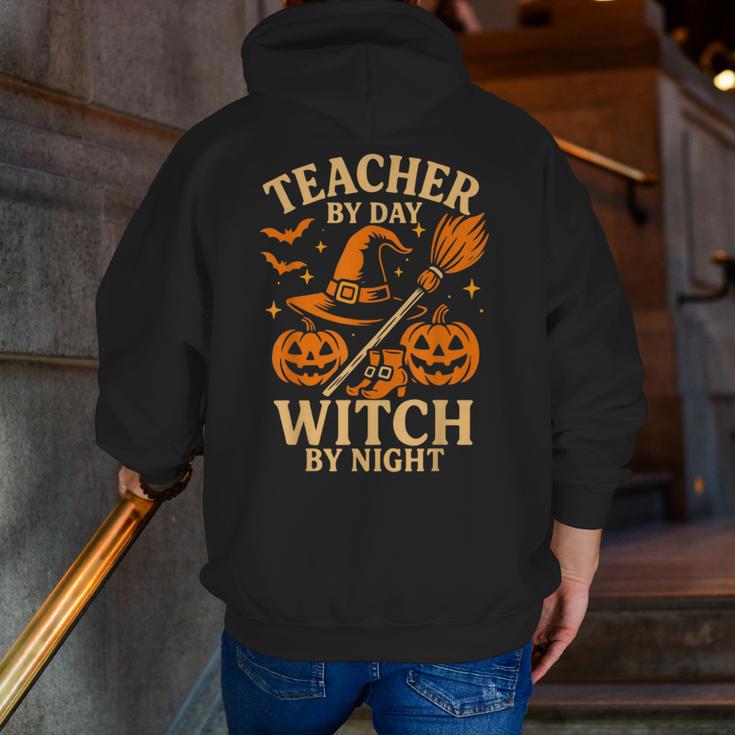 Teacher By Day Witch By Night Halloween Teacher Witch Men Zip Up Hoodie Back Print, funny gift Teacher By Day Witch By Night Halloween Teacher Witch Men Zip Up Hoodie Back Print, funny gift