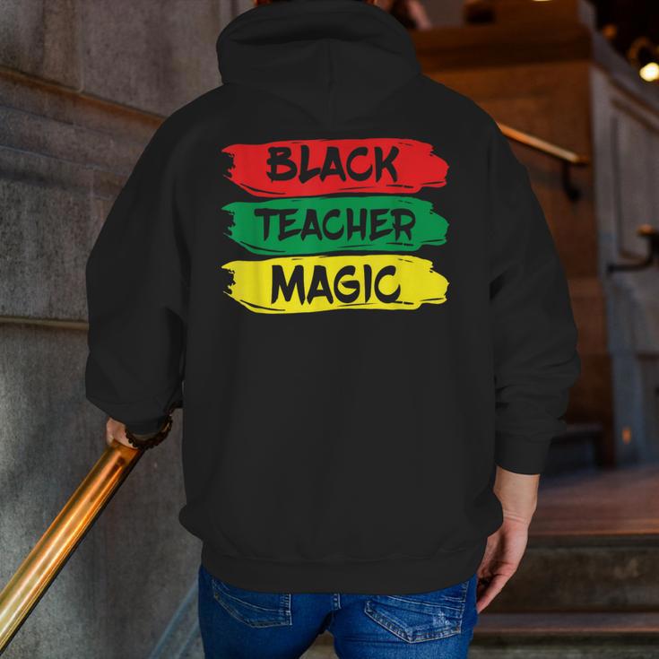 Teacher Magic Black History Month Educator For Men Women Men Zip Up Hoodie Back Print, History Teacher Hoodies, funny gift Teacher Magic Black History Month Educator For Men Women Men Zip Up Hoodie Back Print, History Teacher Hoodies, funny gift