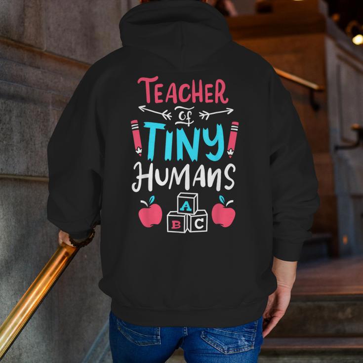 Teacher Preschool Pre K Kindergarten Men Zip Up Hoodie Back Print, funny gift Teacher Preschool Pre K Kindergarten Men Zip Up Hoodie Back Print, funny gift