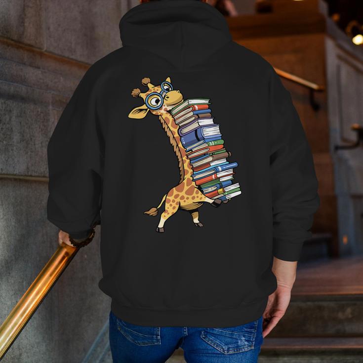 Teacher Shirt Giraffe Holding Books Bookworm Librarian Men Zip Up Hoodie Back Print, funny gift Teacher Shirt Giraffe Holding Books Bookworm Librarian Men Zip Up Hoodie Back Print, funny gift