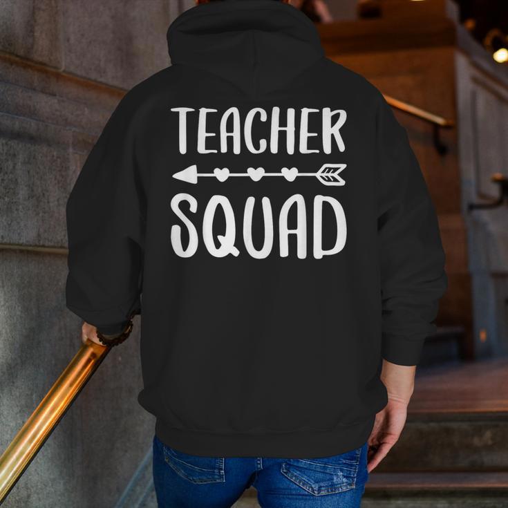 Teacher Squad Shirt Men Women Teacher Team Men Zip Up Hoodie Back Print, funny gift Teacher Squad Shirt Men Women Teacher Team Men Zip Up Hoodie Back Print, funny gift
