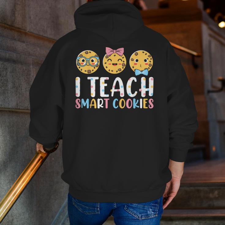 Teacher I Teach Smart Cookies For Men Women Kids Men Zip Up Hoodie Back Print, funny gift Teacher I Teach Smart Cookies For Men Women Kids Men Zip Up Hoodie Back Print, funny gift