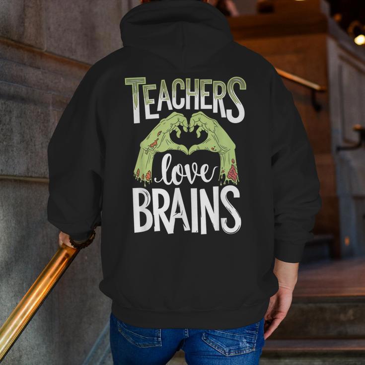Teachers Love Zombie Teacher Halloween Fun Men Zip Up Hoodie Back Print, funny gift Teachers Love Zombie Teacher Halloween Fun Men Zip Up Hoodie Back Print, funny gift