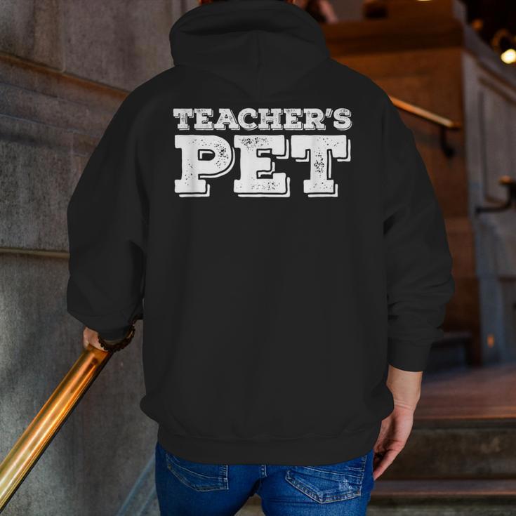 TEACHER'S PET You'Re My Favorite Do Me A Favor Men Zip Up Hoodie Back Print, funny gift