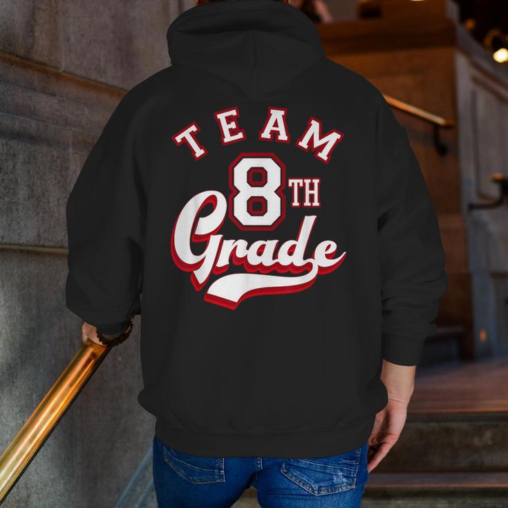 Team 8th Grade Eighth For Teacher Or Students For Men Women Girls Kids Men Zip Up Hoodie Back Print, funny gift Team 8th Grade Eighth For Teacher Or Students For Men Women Girls Kids Men Zip Up Hoodie Back Print, funny gift