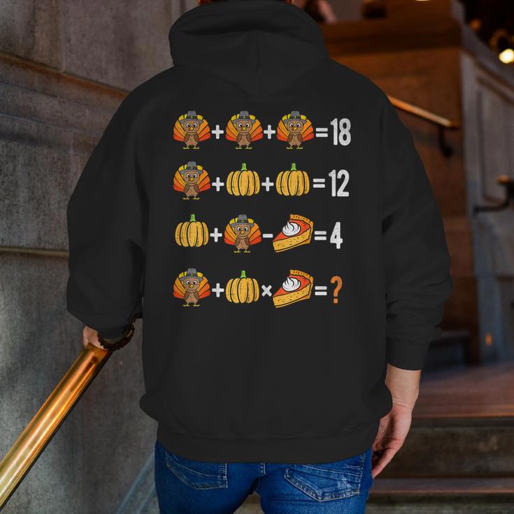 Thanksgiving Order Of Operations Thanksgiving Math Teacher Men Zip Up Hoodie Back Print, funny gift Thanksgiving Order Of Operations Thanksgiving Math Teacher Men Zip Up Hoodie Back Print, funny gift