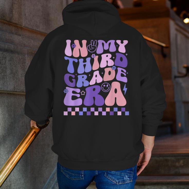 In My Third Grade Era 3rd Grade Teacher Student Boy Girl Men Zip Up Hoodie Back Print, funny gift