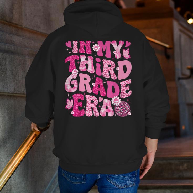 In My Third Grade Era Teachers Women Back To School Girls Men Zip Up Hoodie Back Print, funny gift
