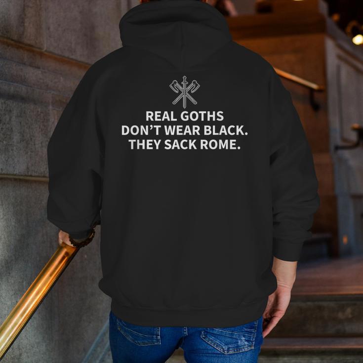 History Teacher Real Goths Sack Rome Men Zip Up Hoodie Back Print, History Teacher Hoodies, funny gift History Teacher Real Goths Sack Rome Men Zip Up Hoodie Back Print, History Teacher Hoodies, funny gift