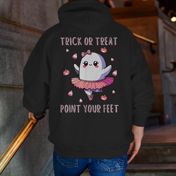 Trick Or Treat Point Your Feet Halloween Ghost Dance Teacher Men Zip Up Hoodie Back Print, funny gift Trick Or Treat Point Your Feet Halloween Ghost Dance Teacher Men Zip Up Hoodie Back Print, funny gift