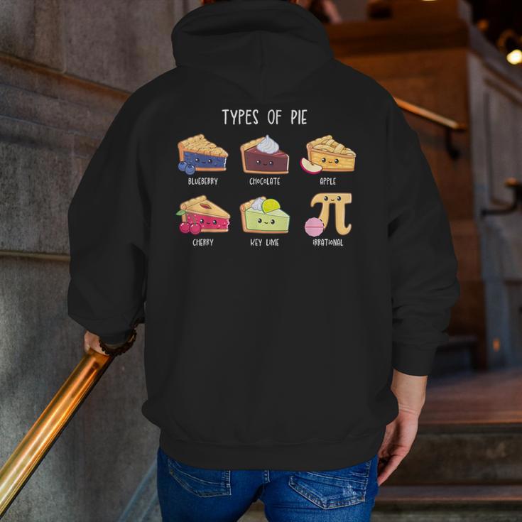 Types Of Pie Pi Day Math Teacher Geek 314 Math Pun Men Zip Up Hoodie Back Print, funny gift Types Of Pie Pi Day Math Teacher Geek 314 Math Pun Men Zip Up Hoodie Back Print, funny gift