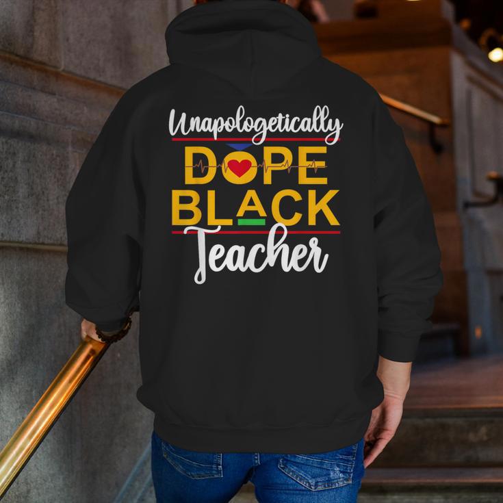 Unapologetic Dope Teacher African American Melanin Men Zip Up Hoodie Back Print, funny gift Unapologetic Dope Teacher African American Melanin Men Zip Up Hoodie Back Print, funny gift