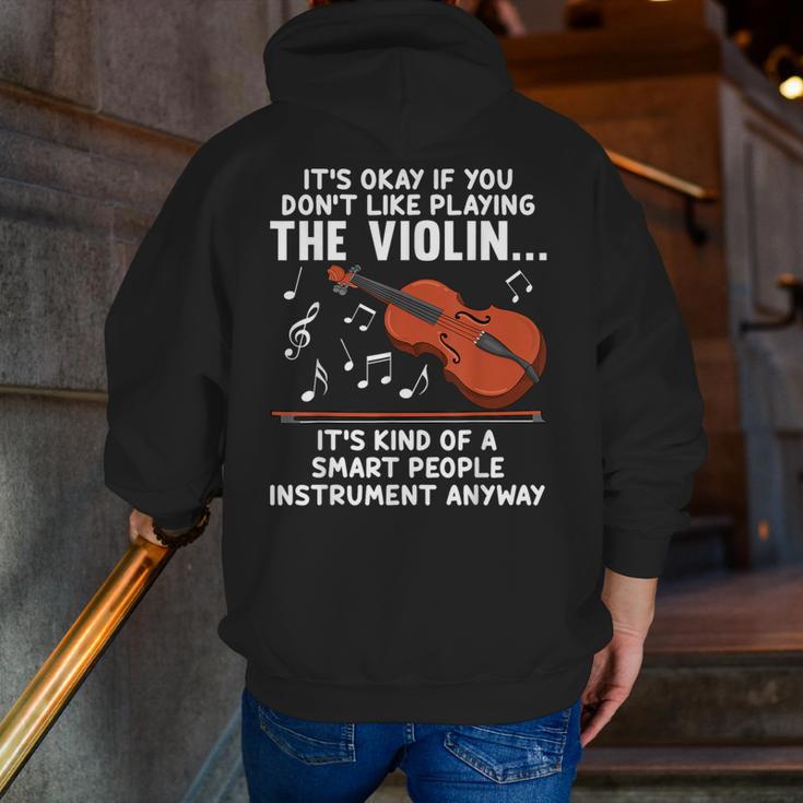 Violin Player Costume For Men Women Violin Teacher Violinist Men Zip Up Hoodie Back Print, funny gift Violin Player Costume For Men Women Violin Teacher Violinist Men Zip Up Hoodie Back Print, funny gift