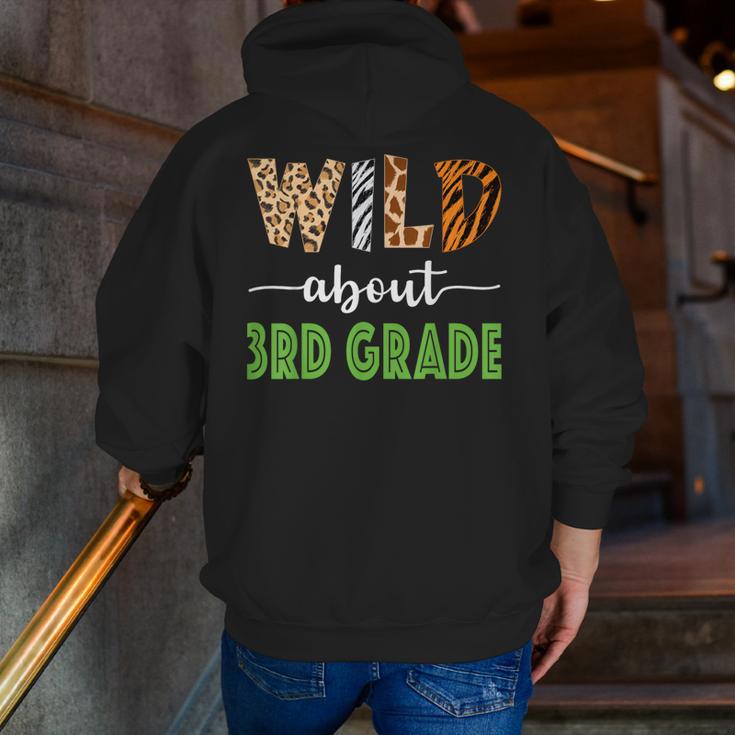 Wild About 3rd Grade Teacher Student Third Grade Zoo Safari Men Women Girls Kids Men Zip Up Hoodie Back Print, funny gift Wild About 3rd Grade Teacher Student Third Grade Zoo Safari Men Women Girls Kids Men Zip Up Hoodie Back Print, funny gift