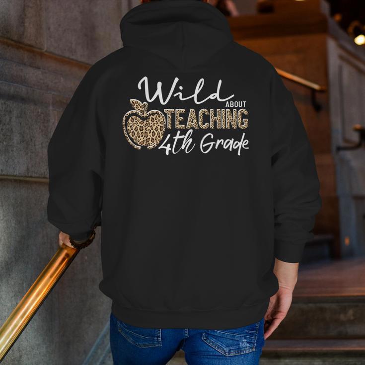 Wild About Teaching School Crew 4th Grade Teacher Squad Men Zip Up Hoodie Back Print, 4th Grade Teacher Hoodies, funny gift Wild About Teaching School Crew 4th Grade Teacher Squad Men Zip Up Hoodie Back Print, 4th Grade Teacher Hoodies, funny gift