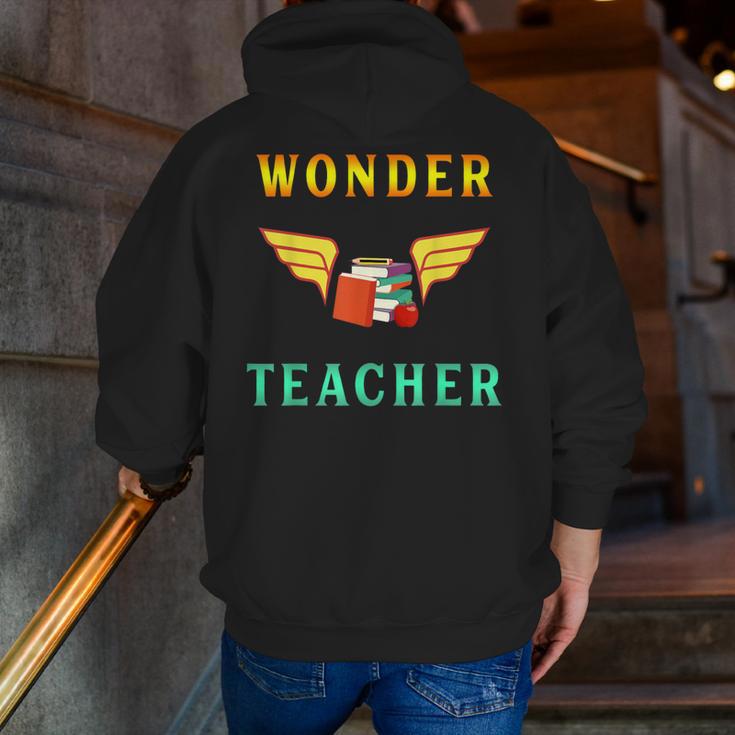 Wonder Teacher Instructor Professor Proud Literature Men Women Girls Kids T-Shirt Men Zip Up Hoodie Back Print, funny gift Wonder Teacher Instructor Professor Proud Literature Men Women Girls Kids T-Shirt Men Zip Up Hoodie Back Print, funny gift