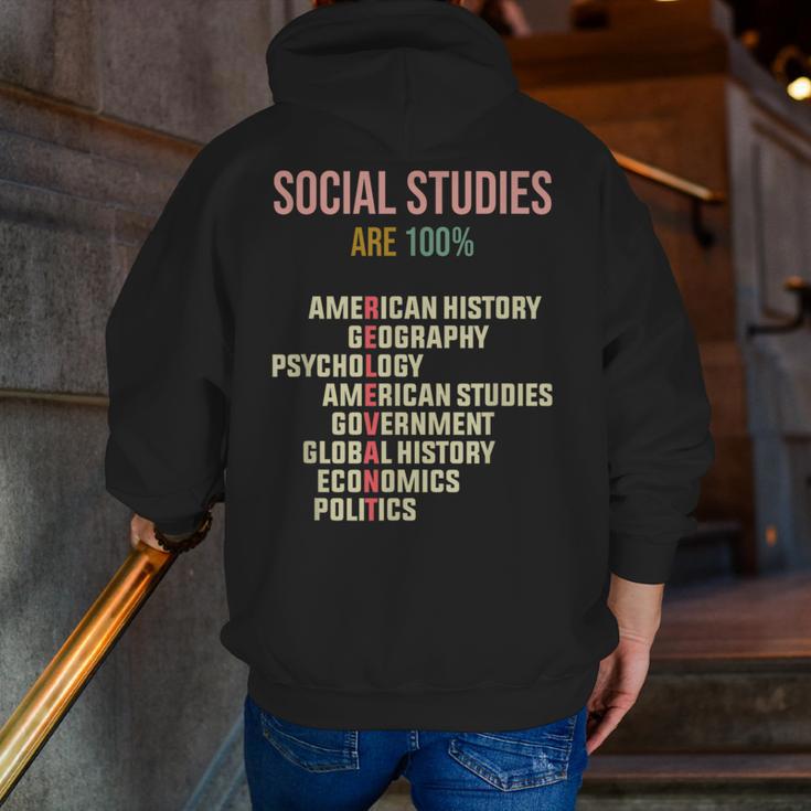 World History Classroom Social Studies History Teacher Men Zip Up Hoodie Back Print, History Teacher Hoodies, funny gift