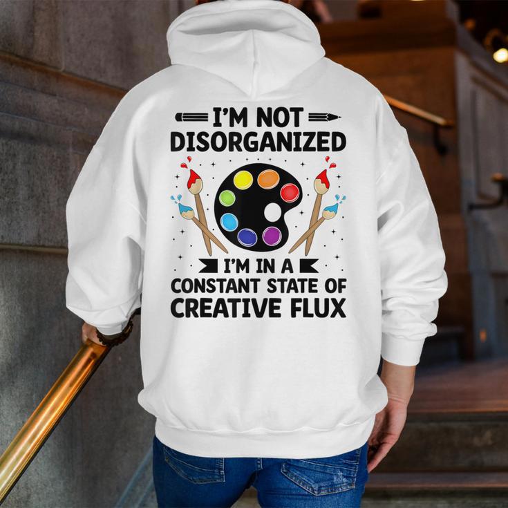 Art Teacher School Teacher Art Teachers School Men Zip Up Hoodie Back Print, funny gift