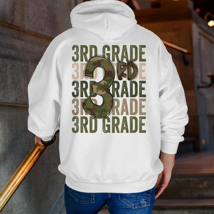 Camo Team 3rd Grade Squad Back To School Teacher Kids Boys Men Zip Up Hoodie Back Print, funny gift Camo Team 3rd Grade Squad Back To School Teacher Kids Boys Men Zip Up Hoodie Back Print, funny gift