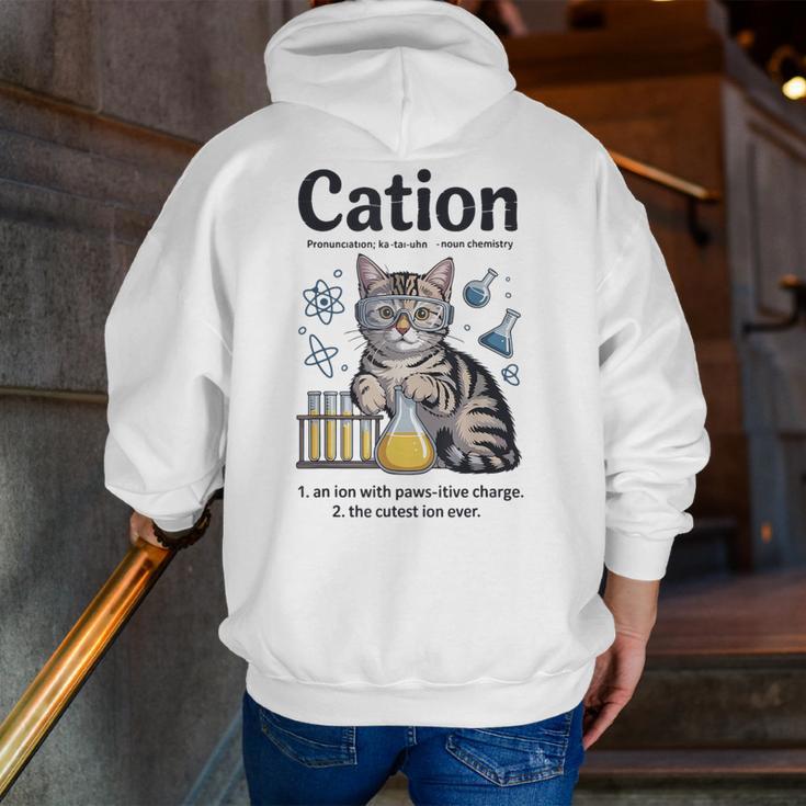 Cation Shirt Cat Science Chemistry Teacher Chemist Pun Men Zip Up Hoodie Back Print, Science Teacher Hoodies, funny gift Cation Shirt Cat Science Chemistry Teacher Chemist Pun Men Zip Up Hoodie Back Print, Science Teacher Hoodies, funny gift