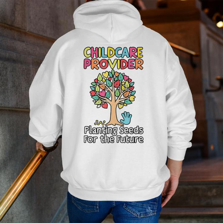 Childcare Provider Job Daycare Provider Daycare Teacher Men Zip Up Hoodie Back Print, funny gift Childcare Provider Job Daycare Provider Daycare Teacher Men Zip Up Hoodie Back Print, funny gift