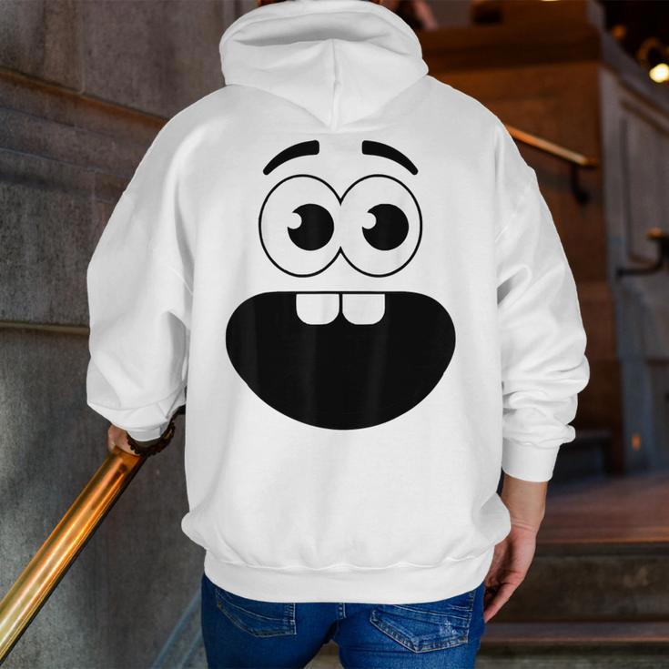 Creepy Carrots Face Teacher Halloween Costume Matching Men Zip Up Hoodie Back Print, funny gift Creepy Carrots Face Teacher Halloween Costume Matching Men Zip Up Hoodie Back Print, funny gift