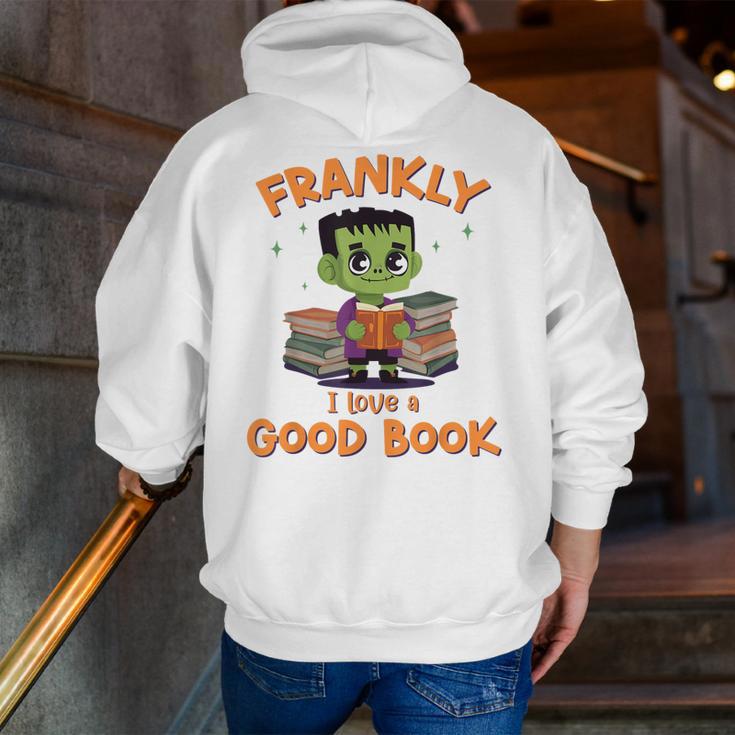 Cute Halloween Teacher Librarian Frankenstein Reading Books Men Zip Up Hoodie Back Print, funny gift Cute Halloween Teacher Librarian Frankenstein Reading Books Men Zip Up Hoodie Back Print, funny gift