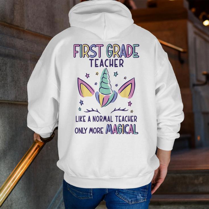First Grade Teacher Definition Men Zip Up Hoodie Back Print, First Grade Teacher Hoodies, funny gift First Grade Teacher Definition Men Zip Up Hoodie Back Print, First Grade Teacher Hoodies, funny gift