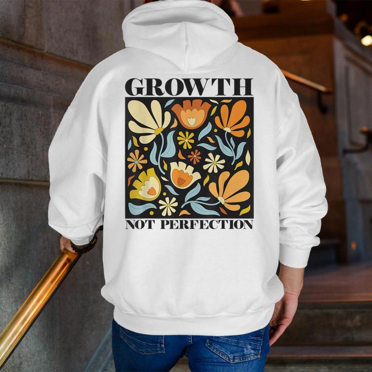 Growth Not Perfection Abstract Florals SPED Teacher Men Zip Up Hoodie Back Print, funny gift Growth Not Perfection Abstract Florals SPED Teacher Men Zip Up Hoodie Back Print, funny gift