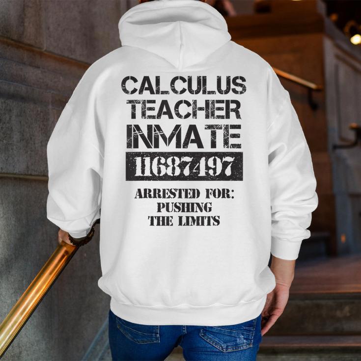 Halloween Calculus Teacher Prisoner Costume Men Zip Up Hoodie Back Print, funny gift Halloween Calculus Teacher Prisoner Costume Men Zip Up Hoodie Back Print, funny gift