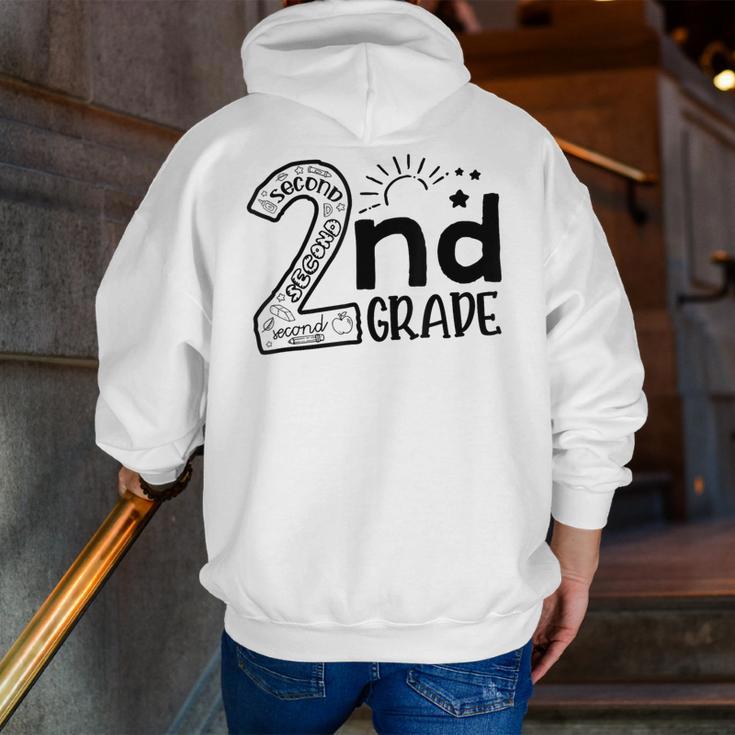 Hello On To 2nd Grade Teachers Boys And Team Secound Grade Men Zip Up Hoodie Back Print, funny gift Hello On To 2nd Grade Teachers Boys And Team Secound Grade Men Zip Up Hoodie Back Print, funny gift