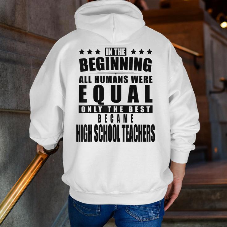 High School Teacher Personalized Men Zip Up Hoodie Back Print, funny gift High School Teacher Personalized Men Zip Up Hoodie Back Print, funny gift
