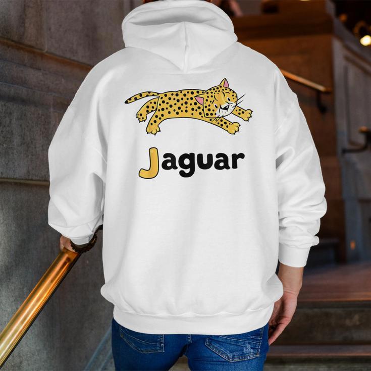 J Is For Jaguar ABC Alphabet T-Shirt For Teachers Students Men Zip Up Hoodie Back Print, funny gift J Is For Jaguar ABC Alphabet T-Shirt For Teachers Students Men Zip Up Hoodie Back Print, funny gift