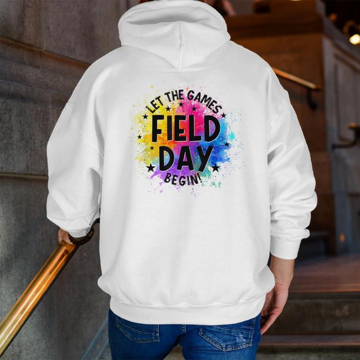 Let The Games Begin Field Day Fun Day Teachers Boys Girls Men Zip Up Hoodie Back Print, funny gift Let The Games Begin Field Day Fun Day Teachers Boys Girls Men Zip Up Hoodie Back Print, funny gift