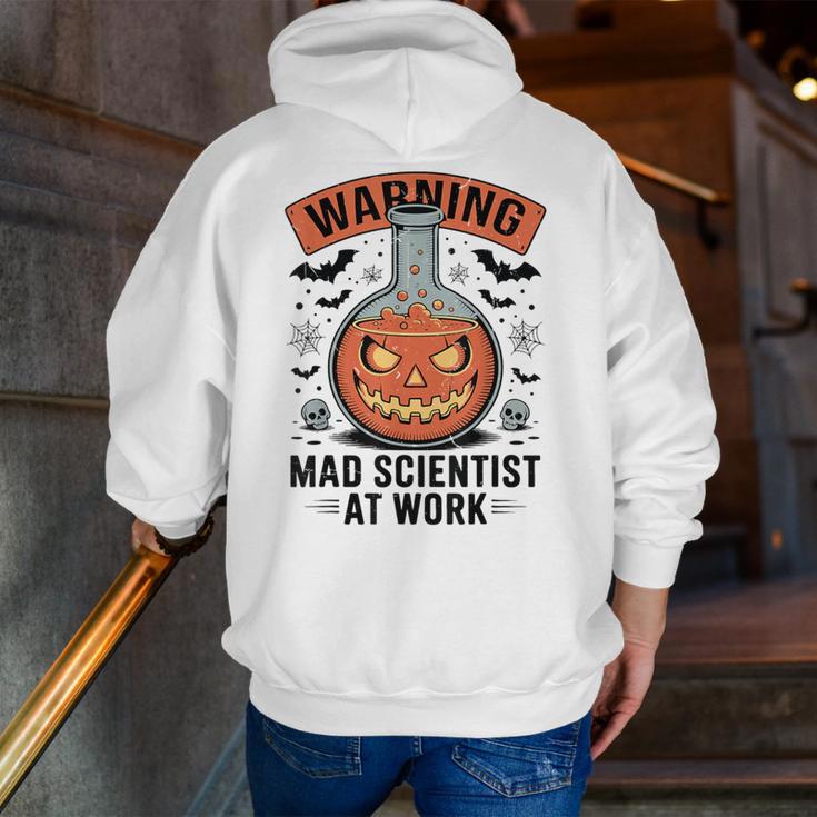 Mad Scientist Pumpkin Science Teacher Halloween Costume Kids Men Zip Up Hoodie Back Print, Science Teacher Hoodies, funny gift Mad Scientist Pumpkin Science Teacher Halloween Costume Kids Men Zip Up Hoodie Back Print, Science Teacher Hoodies, funny gift