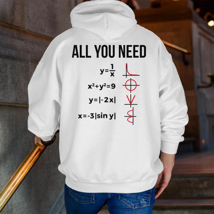Math Graphs Mathematics Math Teacher Men Zip Up Hoodie Back Print, funny gift Math Graphs Mathematics Math Teacher Men Zip Up Hoodie Back Print, funny gift