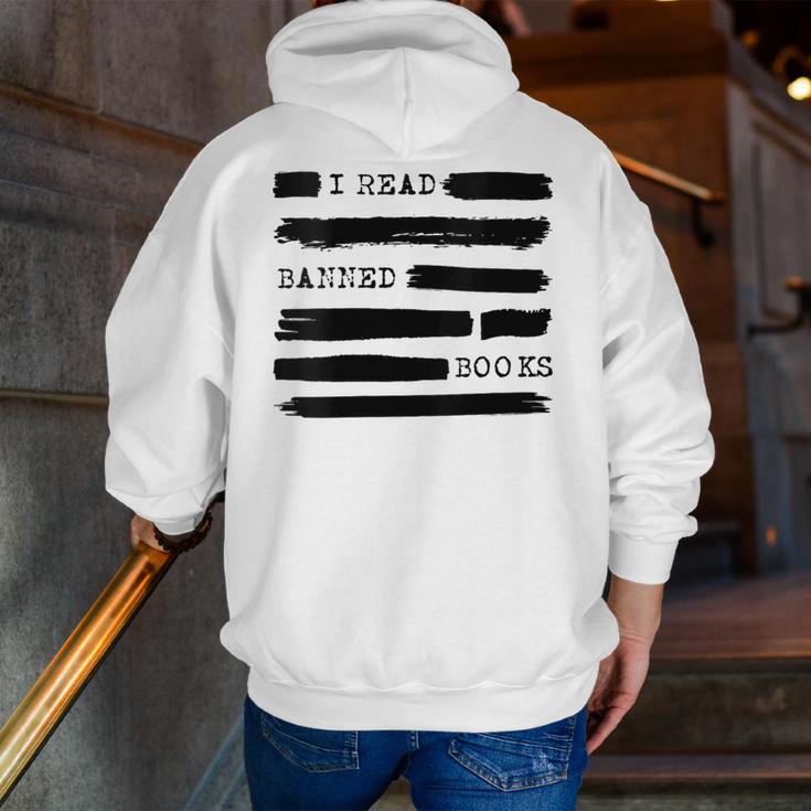 I Read Banned Books Banned Books Week Librarian Teacher Men Zip Up Hoodie Back Print, funny gift I Read Banned Books Banned Books Week Librarian Teacher Men Zip Up Hoodie Back Print, funny gift