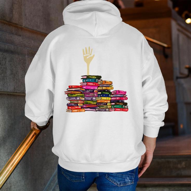 Reading Books Librarian Reader Nerd I'm Ok Teacher School Men Zip Up Hoodie Back Print, funny gift Reading Books Librarian Reader Nerd I'm Ok Teacher School Men Zip Up Hoodie Back Print, funny gift
