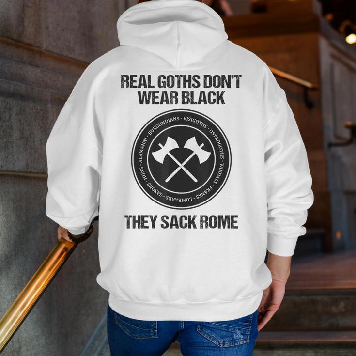 Real Goths Sack Rome History Teacher Men Zip Up Hoodie Back Print, History Teacher Hoodies, funny gift Real Goths Sack Rome History Teacher Men Zip Up Hoodie Back Print, History Teacher Hoodies, funny gift
