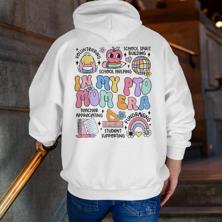 Retro In My PTO Mom Era Parent Organization Team Teacher Men Zip Up Hoodie Back Print, funny gift Retro In My PTO Mom Era Parent Organization Team Teacher Men Zip Up Hoodie Back Print, funny gift