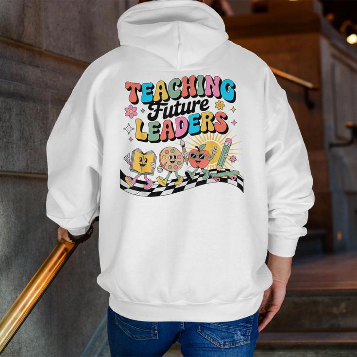 Retro Teaching Future Leaders Groovy Teacher Back To School Men Zip Up Hoodie Back Print, Future Teacher Hoodies, Groovy Teacher Hoodies, funny gift Retro Teaching Future Leaders Groovy Teacher Back To School Men Zip Up Hoodie Back Print, Future Teacher Hoodies, Groovy Teacher Hoodies, funny gift