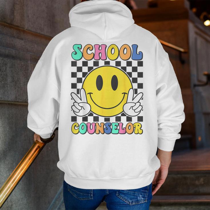 School Counselor Teacher Counseling Office School Guidance Men Zip Up Hoodie Back Print, funny gift School Counselor Teacher Counseling Office School Guidance Men Zip Up Hoodie Back Print, funny gift