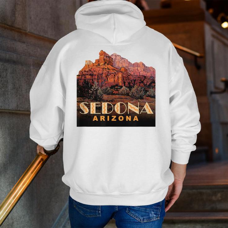 Sedona s Sedona Arizona Shirts T-Shirt Men Zip Up Hoodie Back Print, funny gift