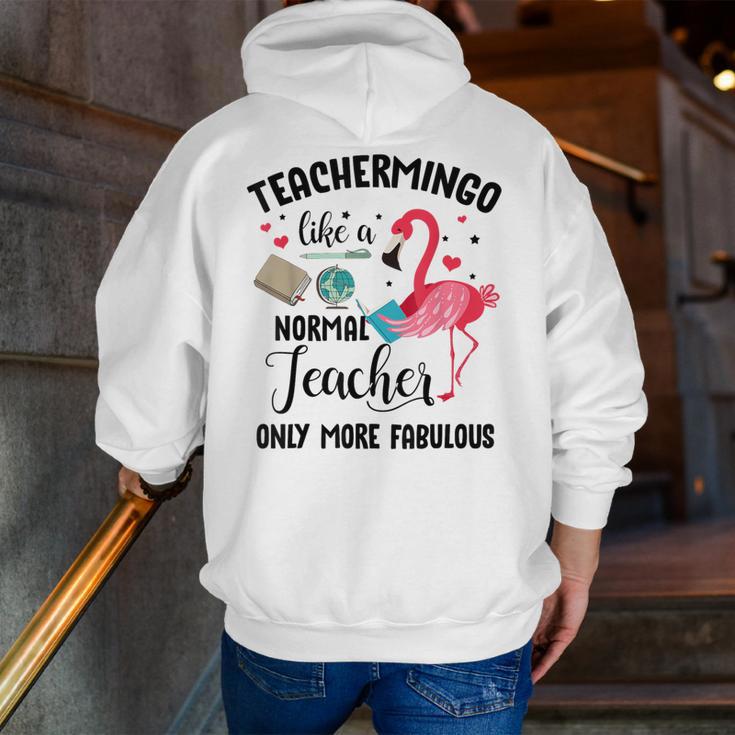 Teachermingo Like A Normal Teacher Only More Fabulous Men Zip Up Hoodie Back Print, funny gift Teachermingo Like A Normal Teacher Only More Fabulous Men Zip Up Hoodie Back Print, funny gift