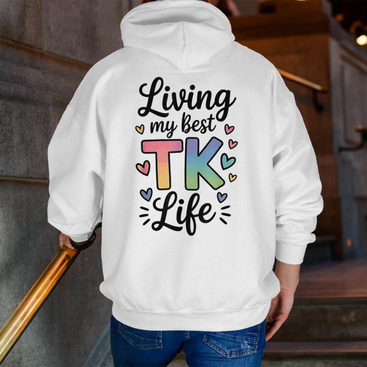 Transitional Kindergarten TK Teacher Men Zip Up Hoodie Back Print, funny gift Transitional Kindergarten TK Teacher Men Zip Up Hoodie Back Print, funny gift