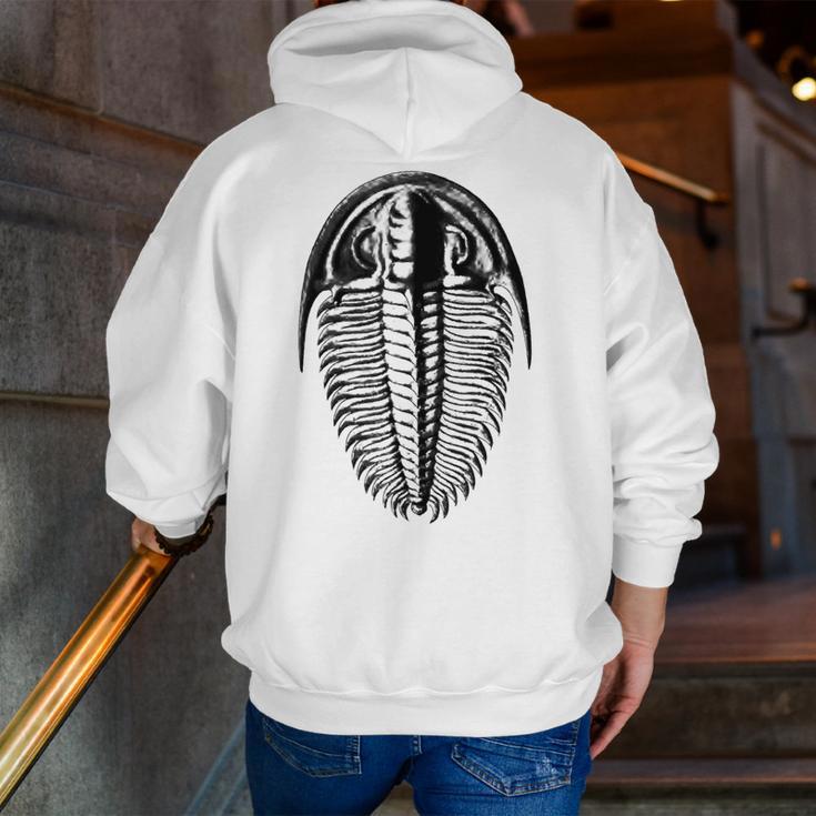 Trilobite Fossil Geology Teacher Student Geologist Men Zip Up Hoodie Back Print, funny gift Trilobite Fossil Geology Teacher Student Geologist Men Zip Up Hoodie Back Print, funny gift