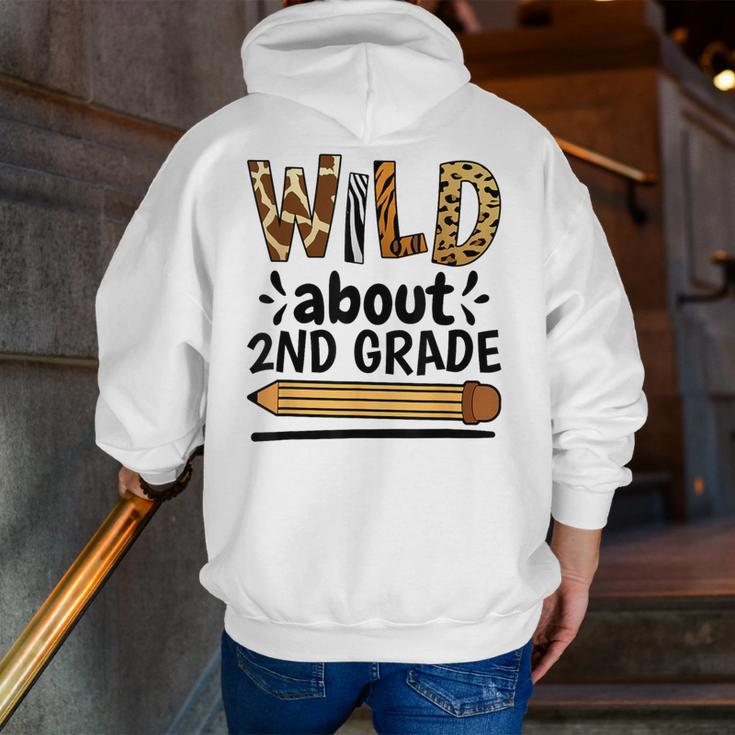 Wild About 2Nd Grade School Grade Teacher Men Zip Up Hoodie Back Print, 2nd Grade Teacher Hoodies, funny gift Wild About 2Nd Grade School Grade Teacher Men Zip Up Hoodie Back Print, 2nd Grade Teacher Hoodies, funny gift