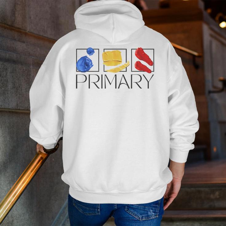 Women Art Teacher Back To School Artist Primary Color Theory Men Zip Up Hoodie Back Print, funny gift Women Art Teacher Back To School Artist Primary Color Theory Men Zip Up Hoodie Back Print, funny gift