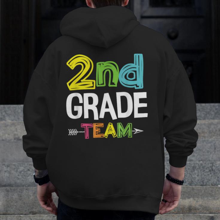 2nd Grade Team T-Shirt 2nd Grade Squad Teacher Men Zip Up Hoodie Back Print, 2nd Grade Teacher Gifts, funny design 2nd Grade Team T-Shirt 2nd Grade Squad Teacher Men Zip Up Hoodie Back Print, 2nd Grade Teacher Gifts, funny design