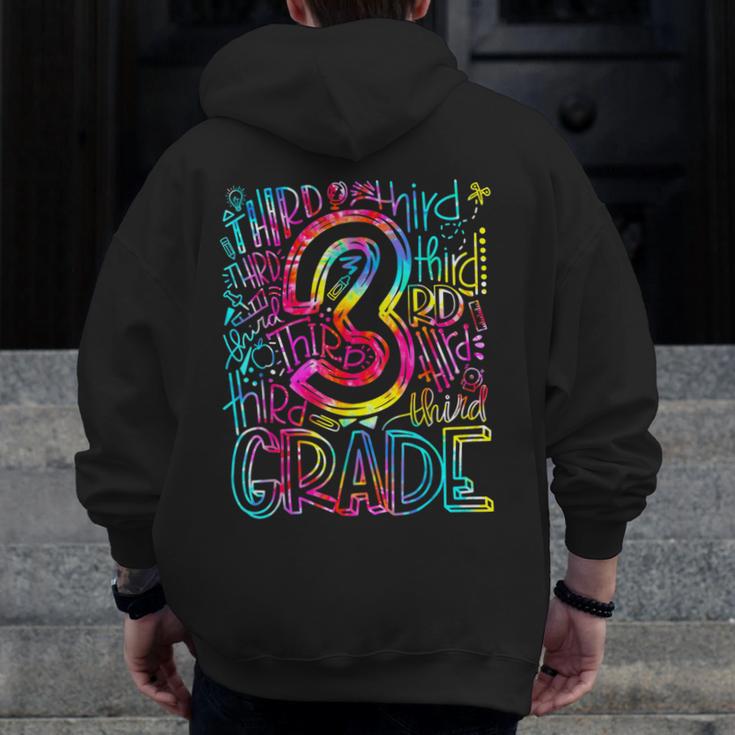 3rd Grade Typography Team Third Grade Teacher Back To School Men Zip Up Hoodie Back Print, funny design 3rd Grade Typography Team Third Grade Teacher Back To School Men Zip Up Hoodie Back Print, funny design